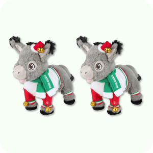 Dominick The Donkey Plush 2PCS