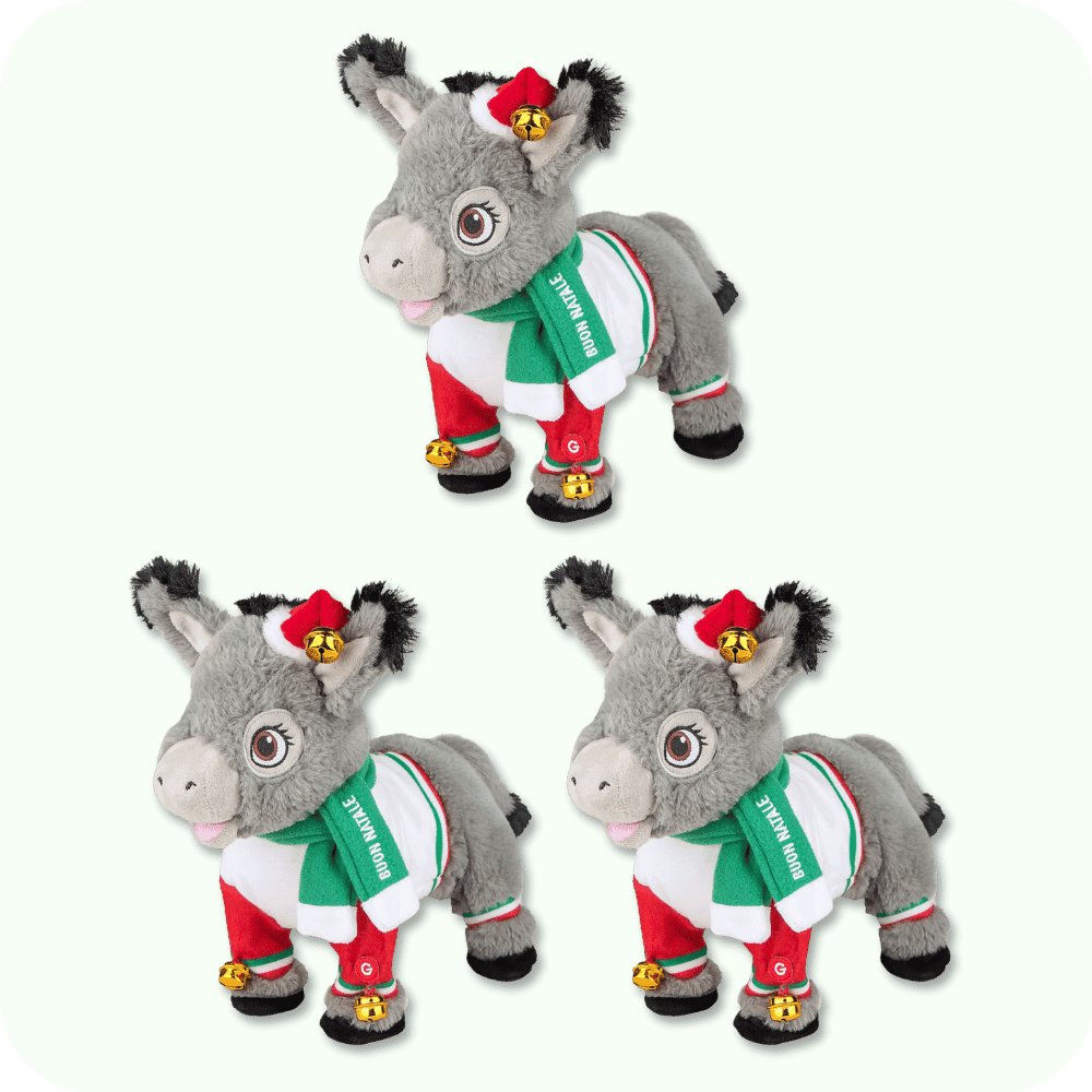 Dominick The Donkey Plush 3PCS Dominick The Donkey Plush 3PCS