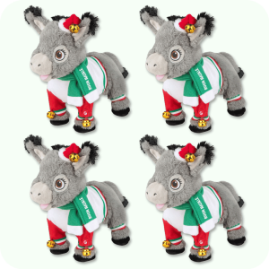 Dominick The Donkey Plush 4PCS